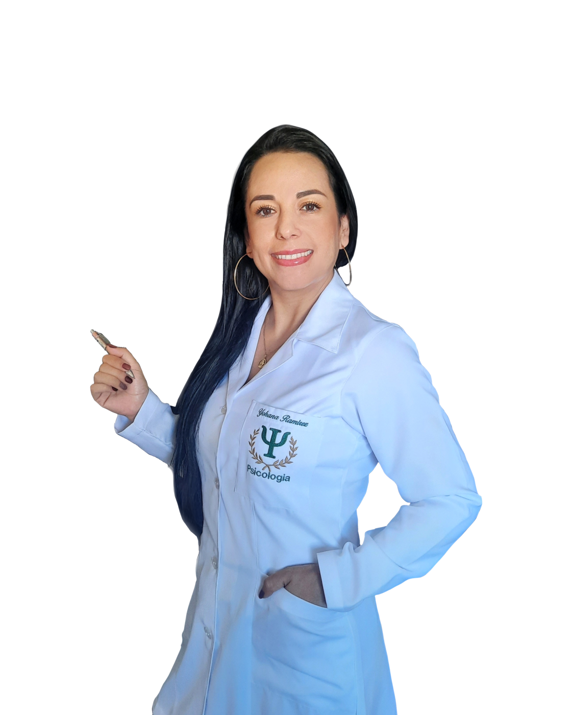 Psicóloga Yohana Ramírez oferecendo terapia de casal e individual, presencial e online, em português e espanhol